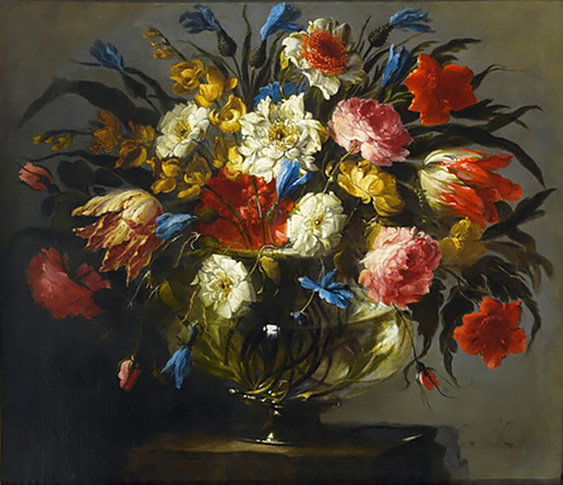 still life with roses